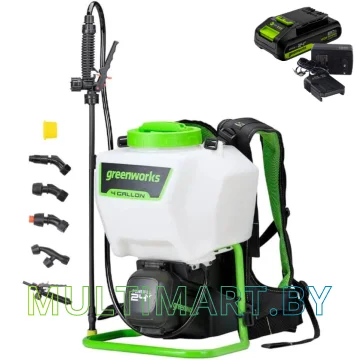 Опрыскиватель Greenworks G24BPSIIK2 5300307UA (с 1-им АКБ 2 Ач)